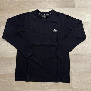 Bait Superior Quality Goods Black Long Sleeve Shirt NWT